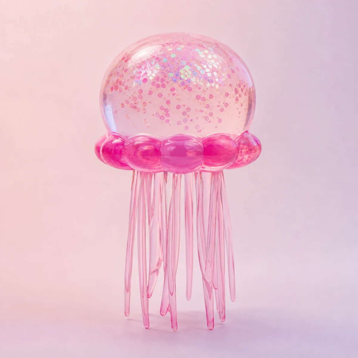 Drift Jellyfish Glitter Squishy: a calming slow-rising jellyfish squishy